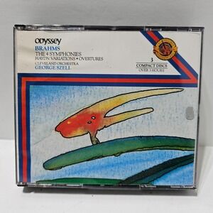 JOHANNES BRAHMS - Brahms: Symphonies 1-4, Haydn Variations, Overtures  3 CD's